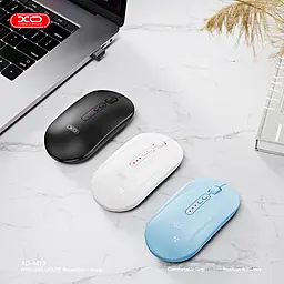 Комп'ютерна мишка XO M13 Tri-mode Bluetooth Wireless Silent Mouse Black - мініатюра 3