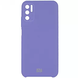 Чохол Epik Silicone Cover Full Camera (AAA) Xiaomi Redmi Note 10 5G, Poco M3 Pro Elegant Purple