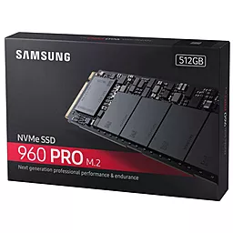SSD Накопитель Samsung 960 Pro 512 GB M.2 2280 (MZ-V6P512BW) - миниатюра 6