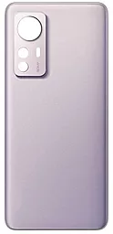 Задняя крышка корпуса Xiaomi 12 Pro со стеклом камеры Original Purple