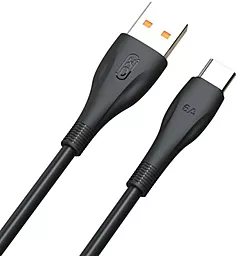 USB Кабель XO NB185 6A USB Type-C Cable Black