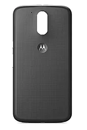 Задняя крышка корпуса Motorola Moto G4 Plus XT1641 Black - фото Задняя крышка корпуса Motorola Moto G4 Plus XT1641 Black