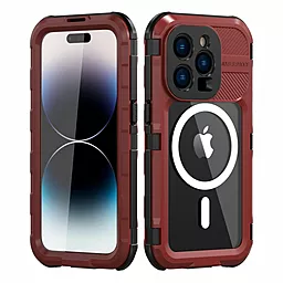 Чохол Shellbox M Waterproof Case для iPhone 14 Red + Black