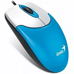 Компьютерная мышка Genius NS-120 USB (31010235102) Blue - фото Компьютерная мышка Genius NS-120 USB (31010235102) Blue