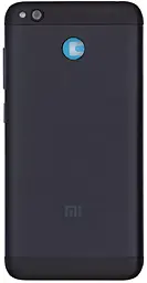 Задня кришка корпусу Xiaomi Redmi 4/Redmi 4X, зі склом камери Original Black - фото Задня кришка корпусу Xiaomi Redmi 4/Redmi 4X, зі склом камери Original Black