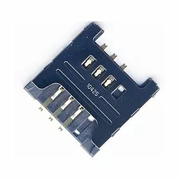 Коннектор SIM-карты Samsung S3650 / S3370 / S7070 / E1080i / E1170 / E2152 / E2370 / B5310 / B7722 / C3300 / i5500 / J700