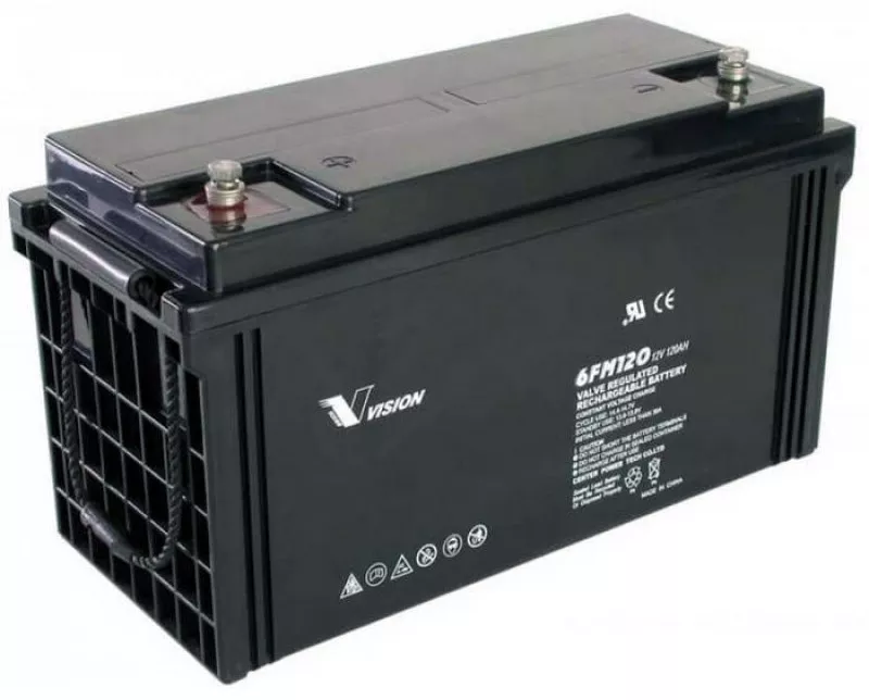 Аккумуляторная батарея Vision 12V 120Ah (6FM120E-X) - фото 1