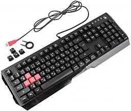 Комплект (клавиатура+мышка) A4Tech Bloody Q1300 USB Black - миниатюра 3
