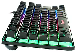 Клавіатура REAL-EL 8710 Gaming TKL Backlit Black - мініатюра 3