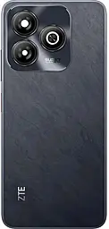 Задняя крышка корпуса ZTE Blade A75 4G со стеклом камеры, Original Basalt Black - фото Задняя крышка корпуса ZTE Blade A75 4G со стеклом камеры, Original Basalt Black