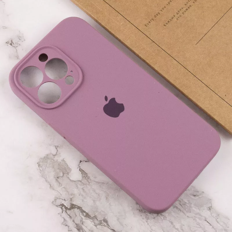 Чохол Silicone Case Full Camera для Apple iPhone 13 Pro Max  Lilac Pride - фото 3