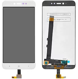 Дисплей Xiaomi Redmi Note 5A Prime, Redmi Y1 с тачскрином, оригинал, White