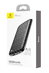 Повербанк Baseus Plaid 10000mAh Black (PPALL-GZ01) - мініатюра 4 Повербанк Baseus Plaid 10000mAh Black (PPALL-GZ01) - мініатюра 4