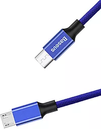 Кабель Baseus Yiven USB-A - micro USB 10w 1м cable Blue (CAMYW-A13) - миниатюра 3 Кабель Baseus Yiven USB-A - micro USB 10w 1м cable Blue (CAMYW-A13) - миниатюра 3