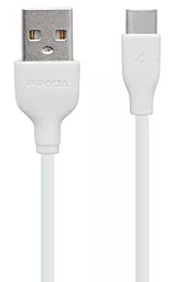 Кабель Remax Fast Charging USB-A - Type-C 12w 2.4a 1м cable White (PD-B15a) - фото Кабель Remax Fast Charging USB-A - Type-C 12w 2.4a 1м cable White (PD-B15a)