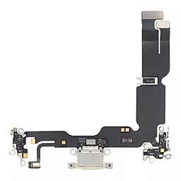 Нижній шлейф Apple iPhone 15 Plus з роз'ємом зарядки та мікрофоном, Original Yellow - фото Нижній шлейф Apple iPhone 15 Plus з роз'ємом зарядки та мікрофоном, Original Yellow