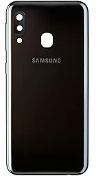 Задняя крышка корпуса Samsung Galaxy A20e 2019 A202 со стеклом камеры Original Black
