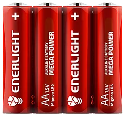 Батарейки Enerlight AA / LR06 Mega Power 4шт - фото Батарейки Enerlight AA / LR06 Mega Power 4шт