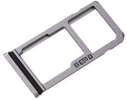 Держатель (лоток) Сим карты Nokia 8 Dual Sim (TA-1004) Silver