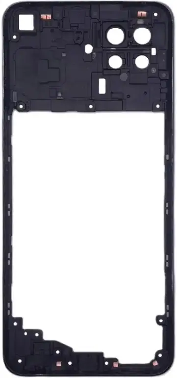 Рамка корпуса Oppo A94 4G / Reno 5 Lite Fluid Black - фото 2