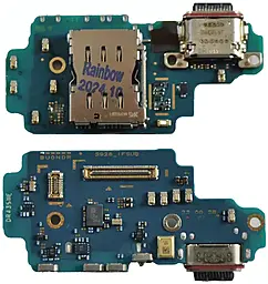Нижняя плата Samsung Galaxy S24 Ultra S928B с разъемом зарядки, Sim-карты и микрофоном, Original