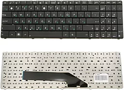 Клавіатура для ноутбуку Asus K50 K51 K60 K61 K70 F52 P50 X5 з рамкою old design Black