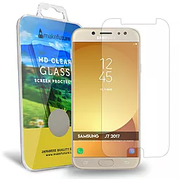 Защитное стекло MAKE Samsung J730 Galaxy J7 2017 Clear (MGSJ730)