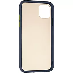Чохол Gelius Bumper Mat Case Apple iPhone 11 Blue - мініатюра 2