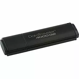 Флешка Kingston DT 4000 G2 64GB USB 3.0 (DT4000G2/64GB) Metal Black Security - фото Флешка Kingston DT 4000 G2 64GB USB 3.0 (DT4000G2/64GB) Metal Black Security