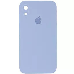 Чохол Silicone Case Full Camera Square для Apple iPhone XR Mist blue