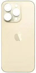 Задняя крышка корпуса Apple iPhone 14 Pro (small hole) Original Gold - фото Задняя крышка корпуса Apple iPhone 14 Pro (small hole) Original Gold