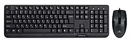 Комплект (клавіатура+мишка) REAL-EL Standard 505 Kit (EL123100013) Black