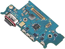 Нижняя плата Samsung Galaxy S23 Plus S916U, с разъемом зарядки, с микрофоном, c SIM-коннектором Original - снят с телефона - фото Нижняя плата Samsung Galaxy S23 Plus S916U, с разъемом зарядки, с микрофоном, c SIM-коннектором Original - снят с телефона