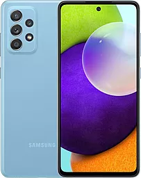 Смартфон Samsung Galaxy A52 4/128GB (SM-A525FZBDSEK) Blue - фото Смартфон Samsung Galaxy A52 4/128GB (SM-A525FZBDSEK) Blue
