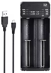 Зарядний пристрій Essager ECDQ-I201 micro USB Black - мініатюра 2