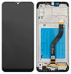 Дисплей Samsung Galaxy A20s A207 с тачскрином и рамкой, Black - фото Дисплей Samsung Galaxy A20s A207 с тачскрином и рамкой, Black