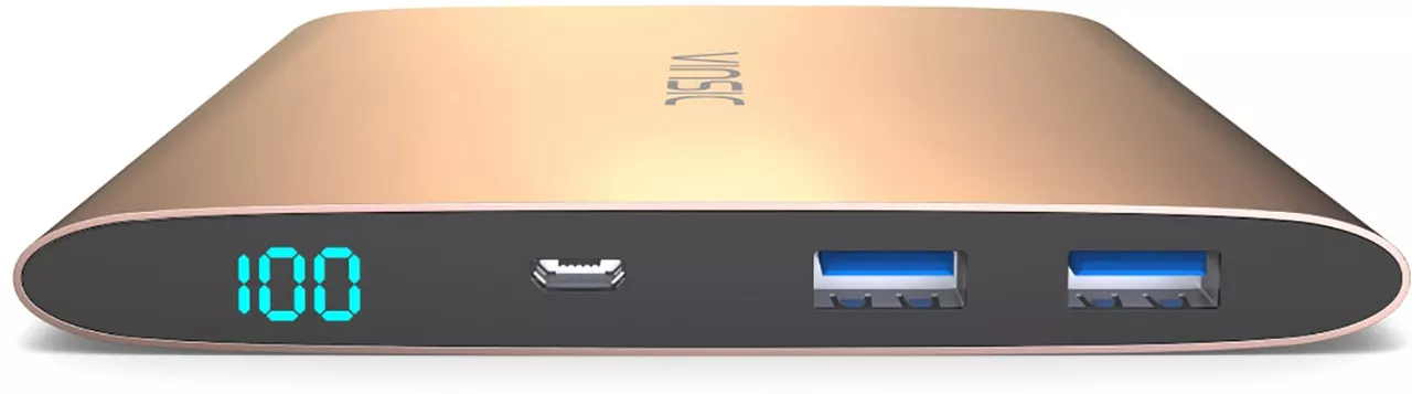 Повербанк Vinsic VSPB207 15000 mAh Gold - фото 4