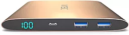 Повербанк Vinsic VSPB207 15000 mAh Gold - миниатюра 4 Повербанк Vinsic VSPB207 15000 mAh Gold - миниатюра 4