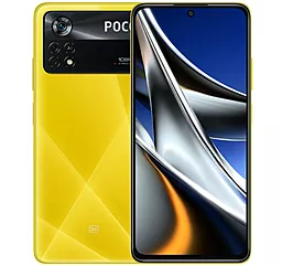 Смартфон Poco X4 Pro 5G 6/128 Yellow (2201116PG) - фото Смартфон Poco X4 Pro 5G 6/128 Yellow (2201116PG)