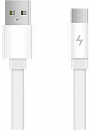 Кабель Xiaomi Mi USB-A - micro USB 12w 2.4a 1м cable White (SJV4090TY) - фото Кабель Xiaomi Mi USB-A - micro USB 12w 2.4a 1м cable White (SJV4090TY)