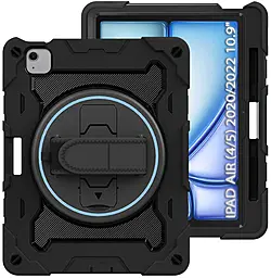 Бронированный чехол Becover Horizontal Handle для Apple iPad Air (4, 5) 2020, 2022 10.9" Black (712908) - фото Бронированный чехол Becover Horizontal Handle для Apple iPad Air (4, 5) 2020, 2022 10.9" Black (712908)