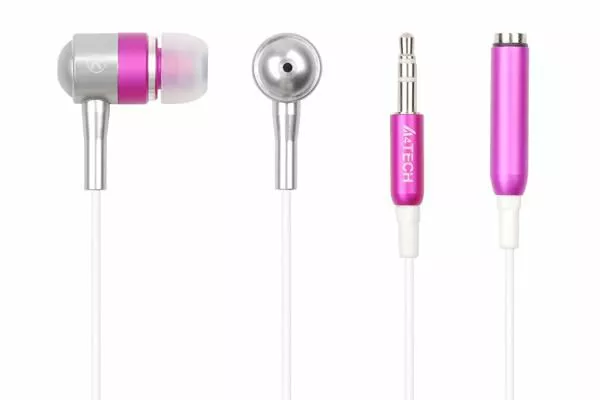 Наушники A4Tech MK-690-P Pink - фото 1