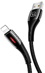 USB Кабель Usams U-Tone 2M Lightning Cable Black