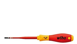 Отвёртка Wiha W35446, SL 3,5 мм, 100 мм, диэлектрическая