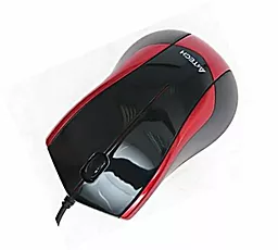 Комп'ютерна мишка A4Tech N-400-2 (Red+Black) - фото Комп'ютерна мишка A4Tech N-400-2 (Red+Black)