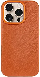 {"ru": "Чехол", "uk": "Чохол"} Case Syndee with MagSafe для Apple iPhone 16 Pro Max  Golden Brown