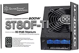 Блок живлення Silver Stone 800W STRIDER (SST-ST80F-TI) - мініатюра 7