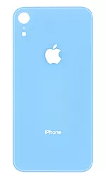 Задняя крышка корпуса Apple iPhone XR (small hole) Blue