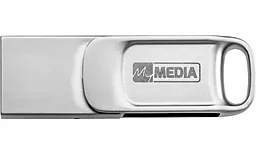 Флешка Verbatim MyDual 16 GB USB 2.0/USB-C (69265) - фото Флешка Verbatim MyDual 16 GB USB 2.0/USB-C (69265)