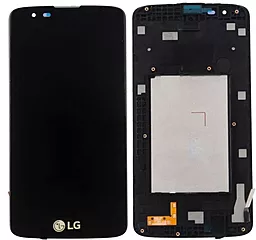 Дисплей LG K7 2016, Tribute 5 (K330, MS330, LS675) з тачскріном і рамкою, Black